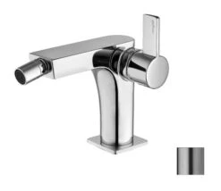 Paffoni Rock - Grifo De Bidé, Con Desagüe, Acero Inoxidable RO135ST