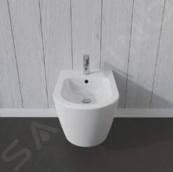 Duravit ME By Starck - Bidé Suspendido Con Rebosadero, Blanco Alpino 2288150000 -Baño Suministros Tienda f8ae56a253bab1f1357e0b5b
