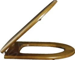 Villeroy & Boch Hommage - Asiento De WC Con Tapa, Madera - Asiento, Bisagras De Acero Inoxidable 99266100