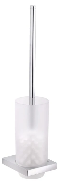 Keuco Edition 11 - Escobilla De WC Con Soporte, Cristal Mate/cromo 11164019000