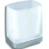 Novaservis Metalia 4 - Vaso Para Cepillos De Dientes, Blanco/cromo 6406,0 -Baño Suministros Tienda fdaa63a2da257eb1f28275fe