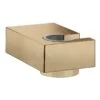 Hansgrohe Soportes De Ducha - Soporte De Ducha Mural Porter E, Bronce Cepillado 28387140 -Baño Suministros Tienda ff5211fc034a47a54343b9ec